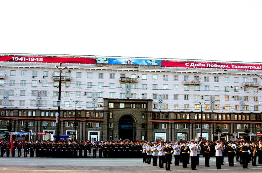 Фото Генеральная репетиция Парада Победы состоялась в Челябинске