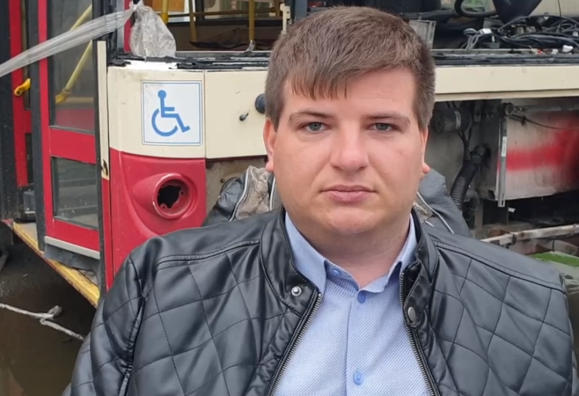 Фото Челябинский инвалид хочет лично решать проблемы общественного транспорта