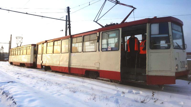 Фото В Металлургическом районе Челябинска запустили трамваи-челноки
