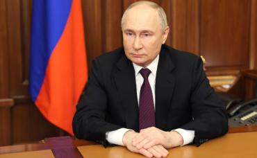 Фото Владимир Путин обратился к россиянам после обнародования официальных итогов выборов