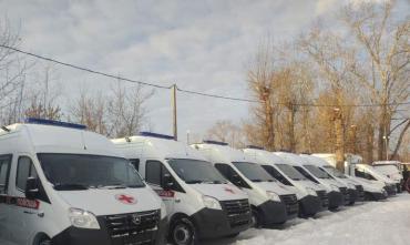 Фото Челябинская область получила 17 новых машин скорой помощи