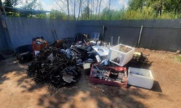 Фото Три тонны нелегального металлолома нашли полицейские Челябинска