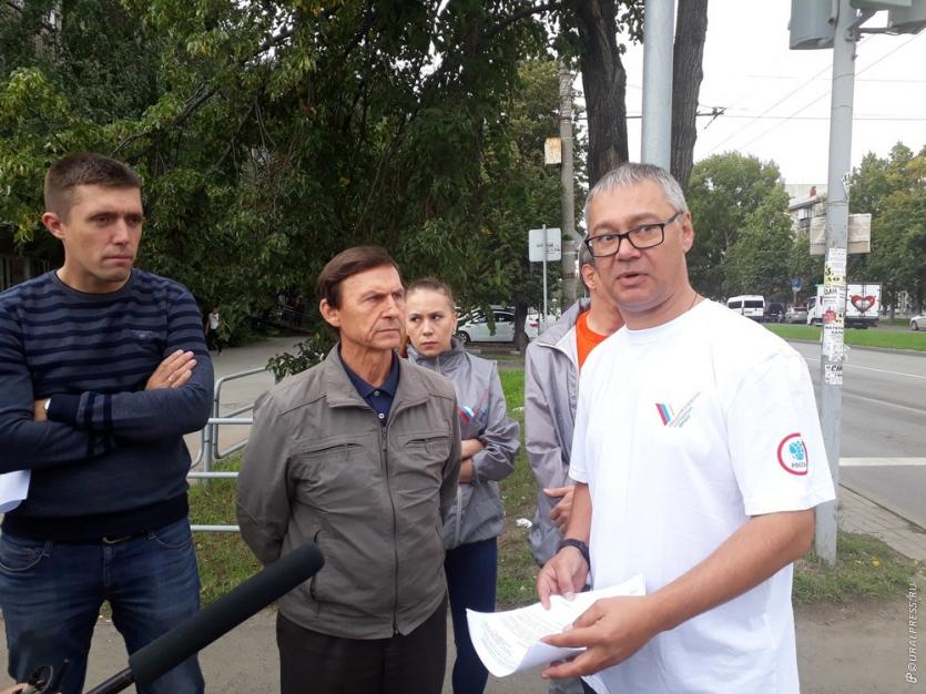 Фото Челябинские «фронтовики» предъявили претензии к «убитой» дороге