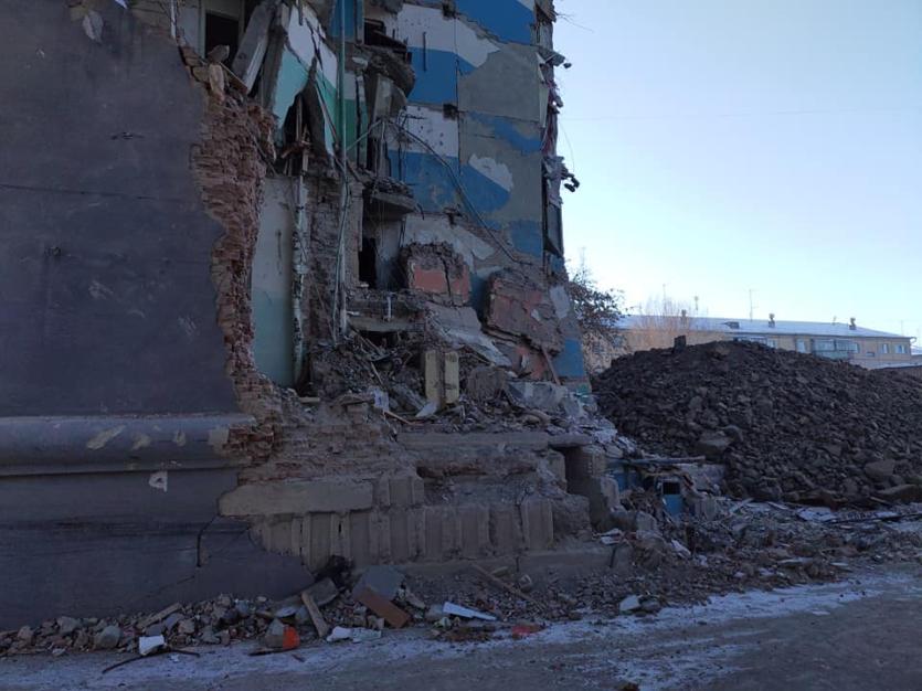 Фото Глава Магнитогорска: Работы по демонтажу ведутся под строгим контролем, самообрушений не было