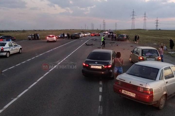 Фото Под Магнитогорском по вине пьяного водителя погибли три человека