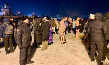 Фото Крещенская ночь в Челябинской области прошла без происшествий