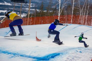 Фото   В Миассе завершился чемпионат России по сноуборду