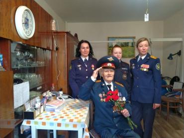 Фото На встрече с сотрудниками ФСИН 99-летний ветеран рассказал, как брал Берлин