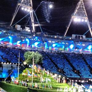 Фото Дмитрий Медведев опубликовал свои снимки с открытия Олимпиады