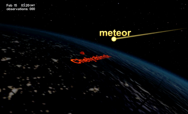 Фото НАСА опубликовала 3D-модель взрыва челябинского метеорита на основе разработок Николая Горькавого ВИДЕО