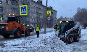 Фото Как убираются улицы Челябинска