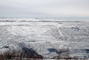 Фото На месте самой большой ямы Евразии – угольного разреза «Коркинский» - появится огромный водоем