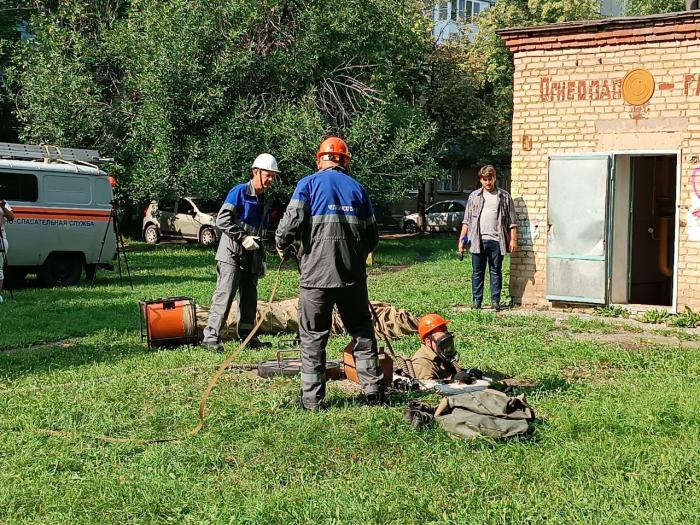 Фото Безопасность 2023: учебно-тренировочное занятие «Челябинскгоргаза» 