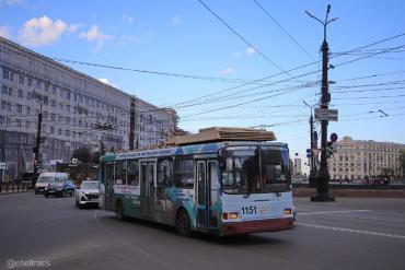 Фото Челябинские троллейбусы изменят маршруты движения до лета